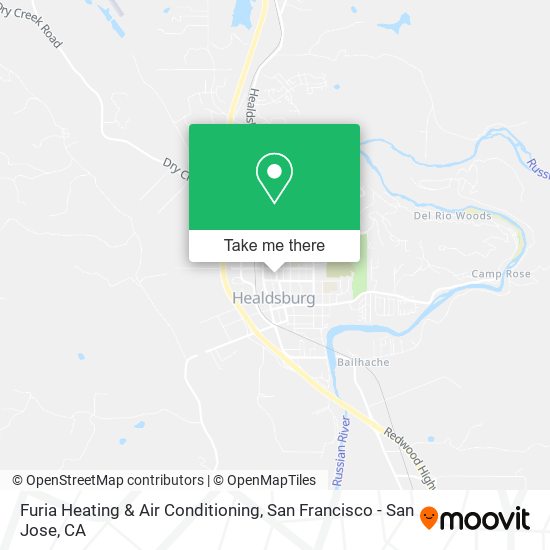 Furia Heating & Air Conditioning map