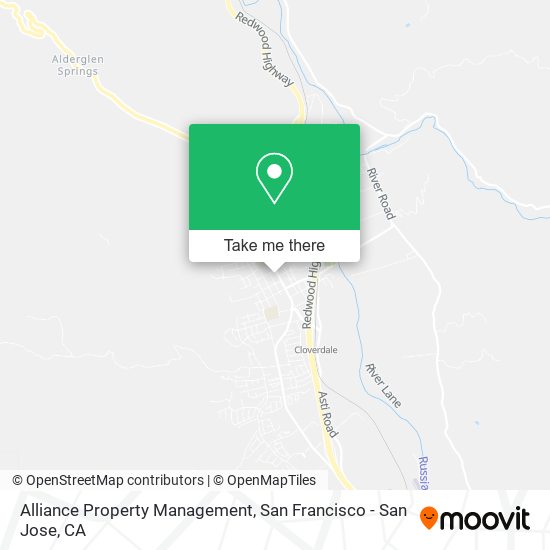 Mapa de Alliance Property Management