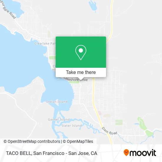 TACO BELL map