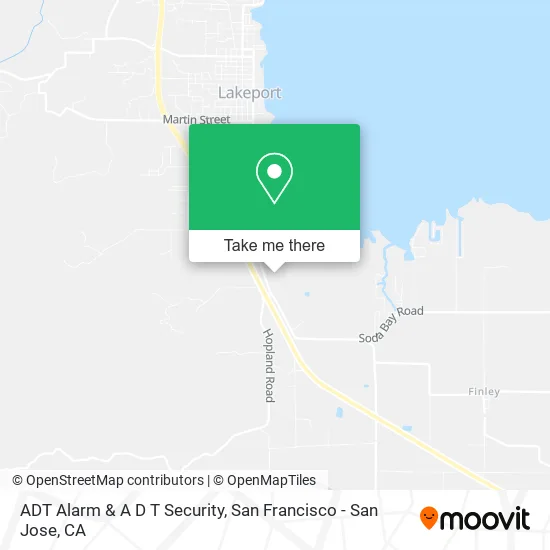 Mapa de ADT Alarm & A D T Security
