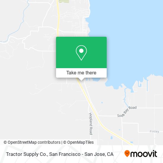 Mapa de Tractor Supply Co.