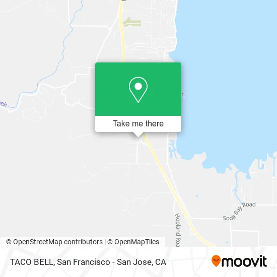 Mapa de TACO BELL