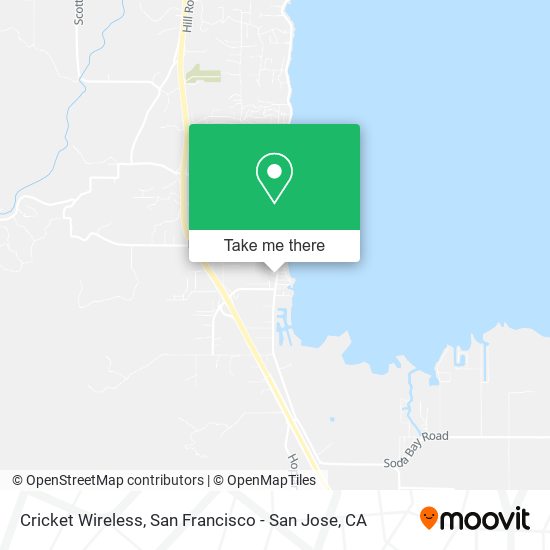 Cricket Wireless map