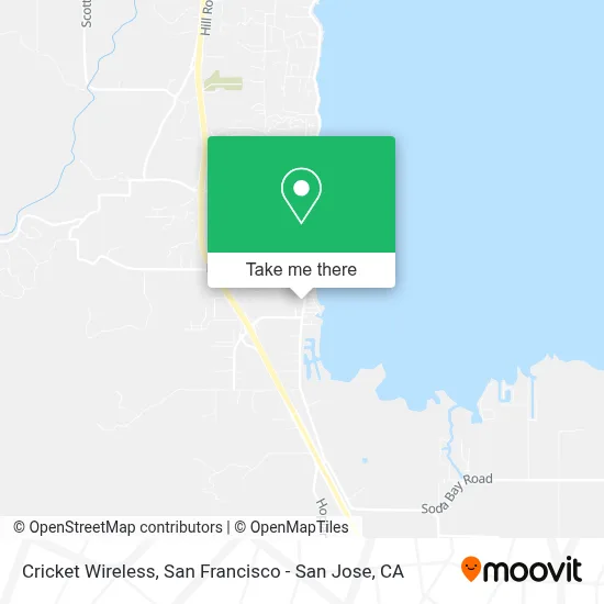 Cricket Wireless map