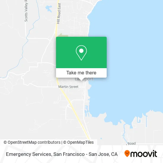 Mapa de Emergency Services
