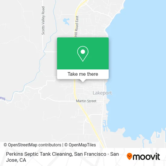 Perkins Septic Tank Cleaning map