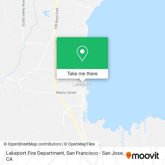 Mapa de Lakeport Fire Department