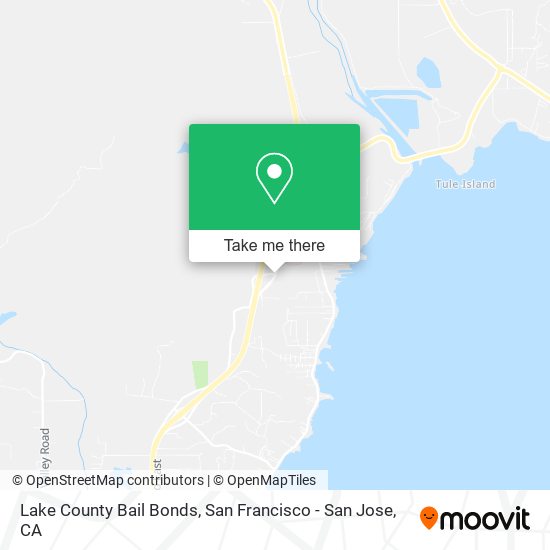 Mapa de Lake County Bail Bonds