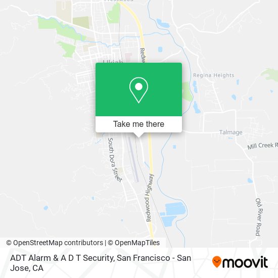 ADT Alarm & A D T Security map