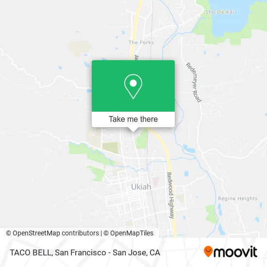 Mapa de TACO BELL
