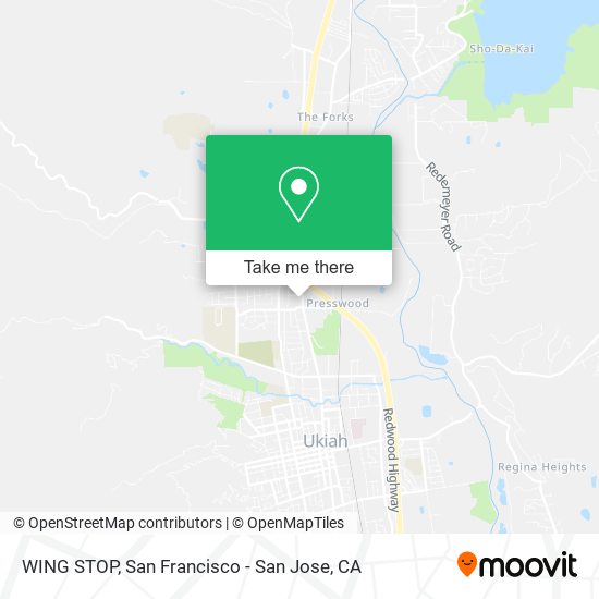 Mapa de WING STOP