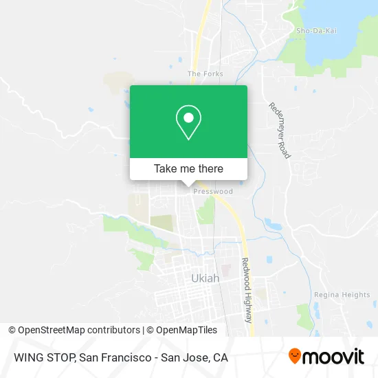 Mapa de WING STOP