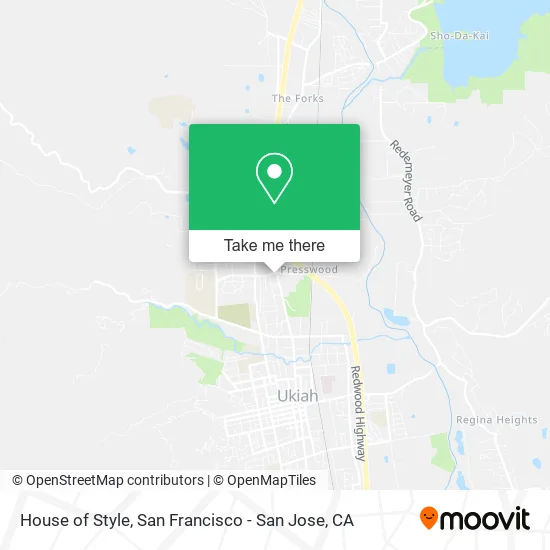 Mapa de House of Style