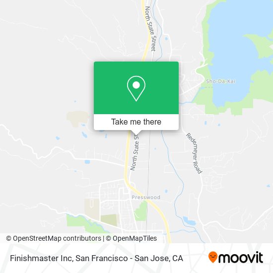 Mapa de Finishmaster Inc