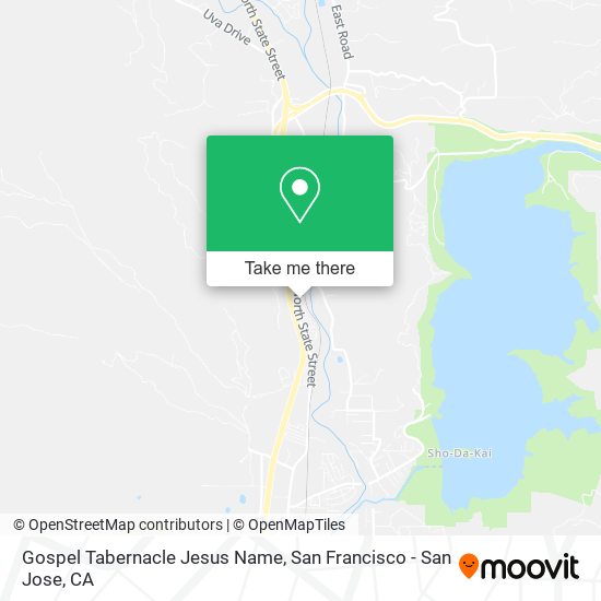 Gospel Tabernacle Jesus Name map