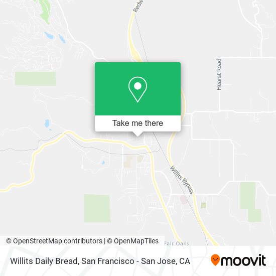 Mapa de Willits Daily Bread