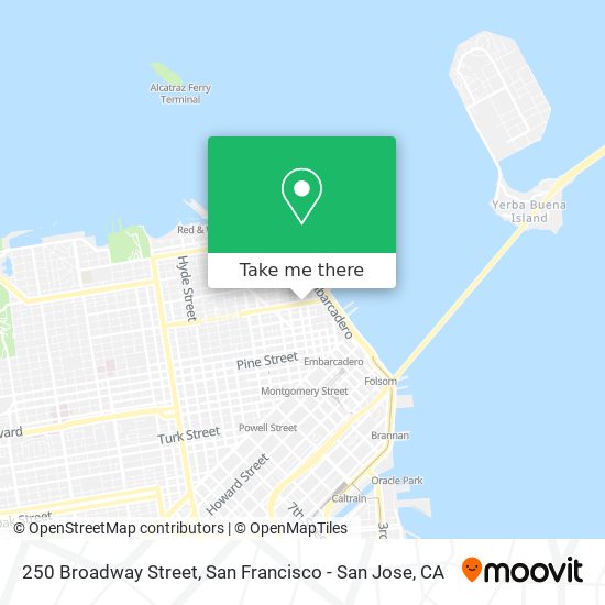 250 Broadway Street map