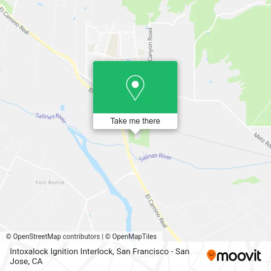 Intoxalock Ignition Interlock map