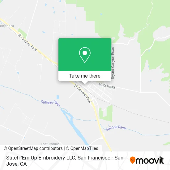 Stitch 'Em Up Embroidery LLC map