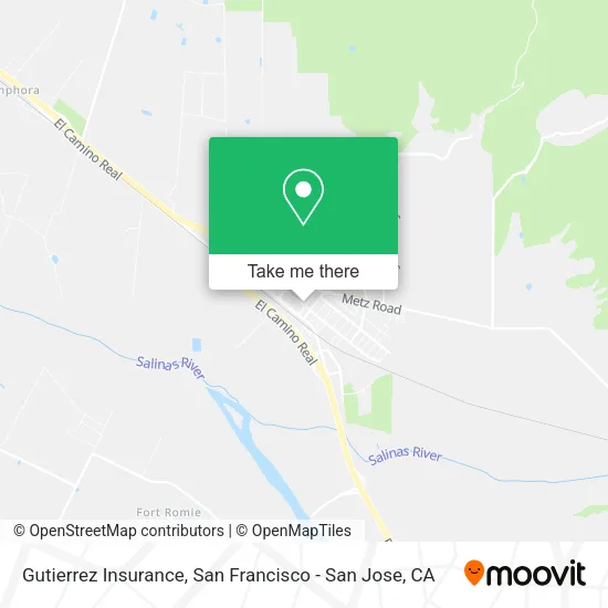 Mapa de Gutierrez Insurance