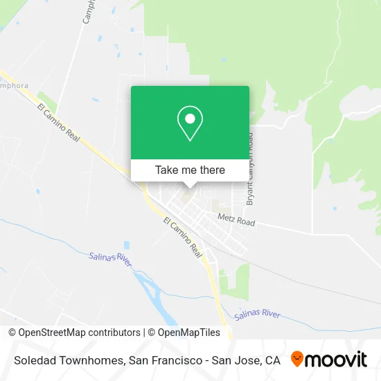 Soledad Townhomes map