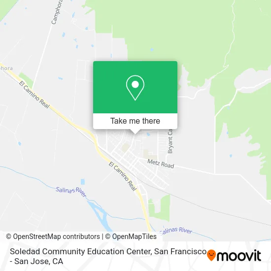 Soledad Community Education Center map