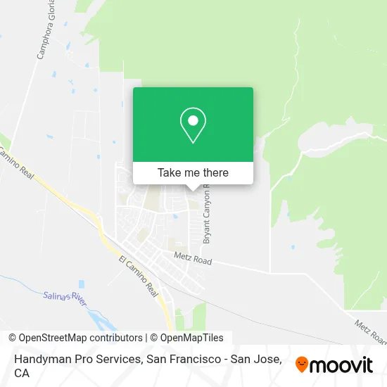 Handyman Pro Services map