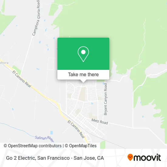 Go 2 Electric map