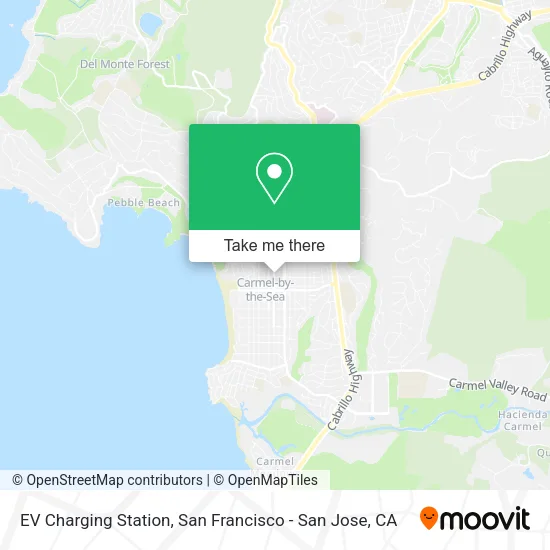 Mapa de EV Charging Station