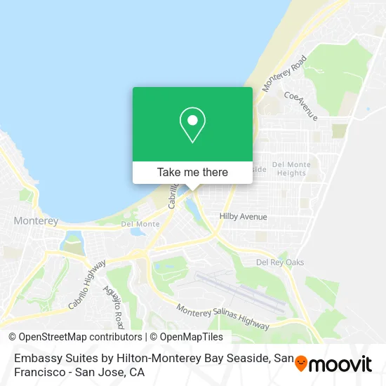 Embassy Suites by Hilton-Monterey Bay Seaside map