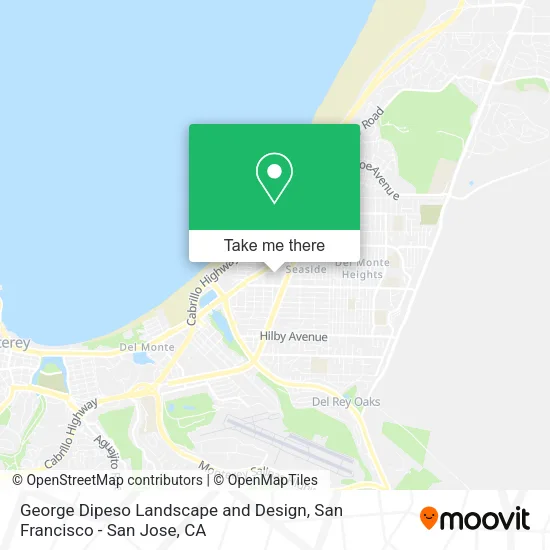 Mapa de George Dipeso Landscape and Design