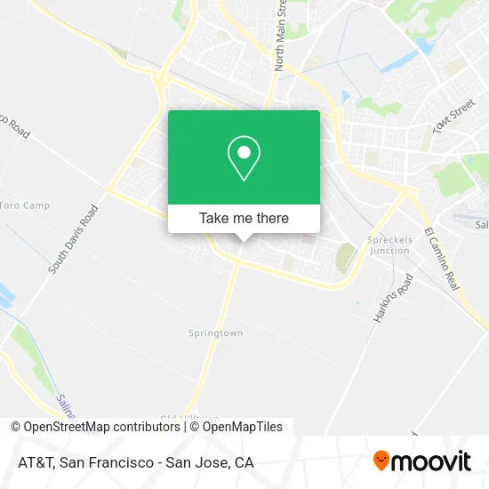 AT&T map