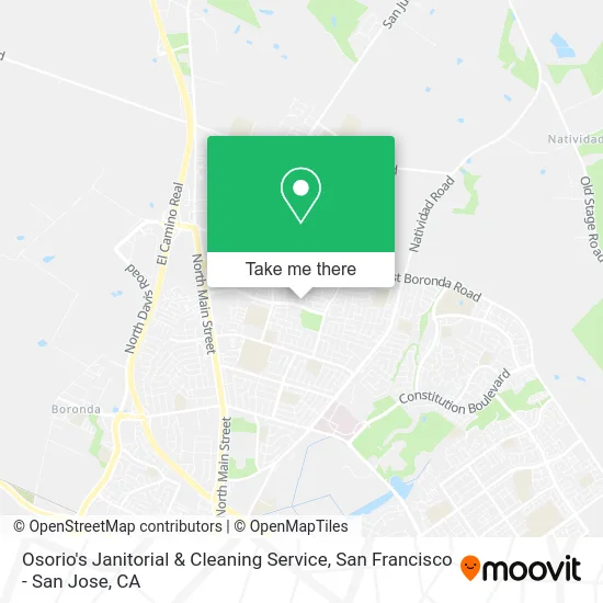Osorio's Janitorial & Cleaning Service map