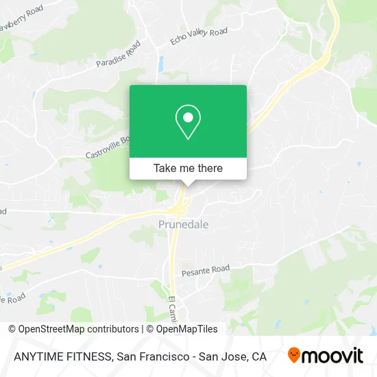 ANYTIME FITNESS map