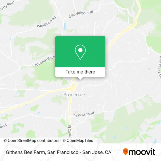 Githens Bee Farm map