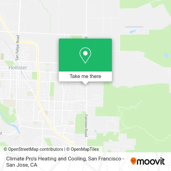 Mapa de Climate Pro's Heating and Cooling