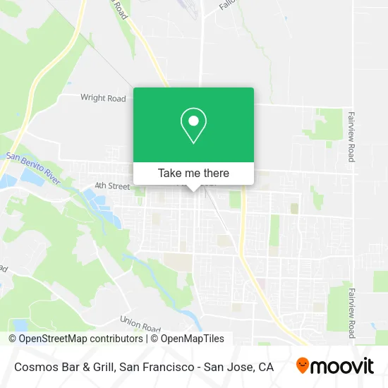 Mapa de Cosmos Bar & Grill