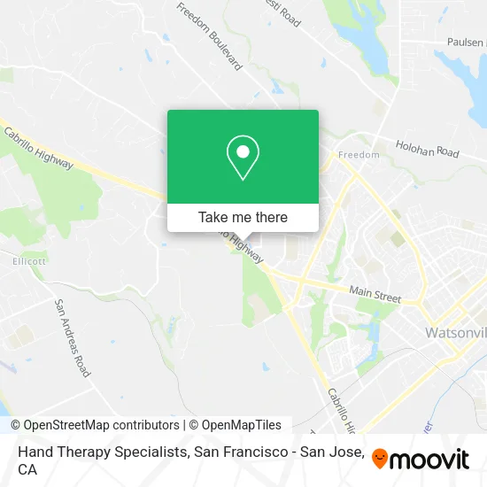 Mapa de Hand Therapy Specialists