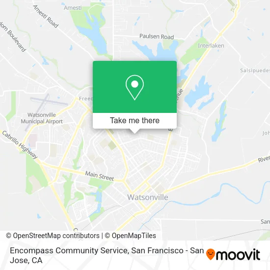 Encompass Community Service map