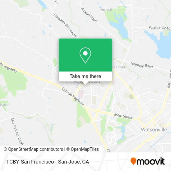 Mapa de TCBY