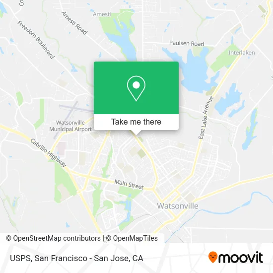 USPS map