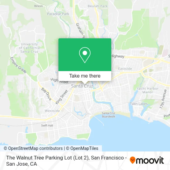 The Walnut Tree Parking Lot (Lot 2) map