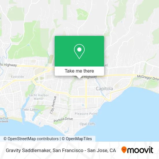 Gravity Saddlemaker map