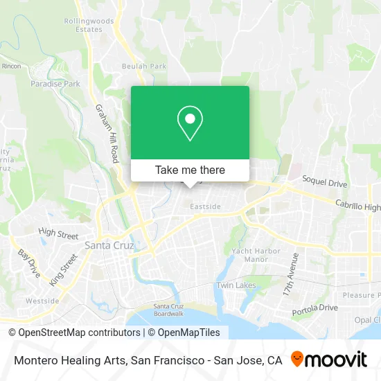 Montero Healing Arts map