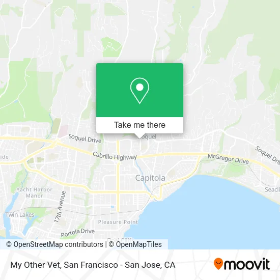 Mapa de My Other Vet