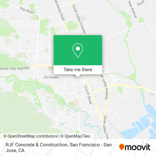 RJF Concrete & Construction map