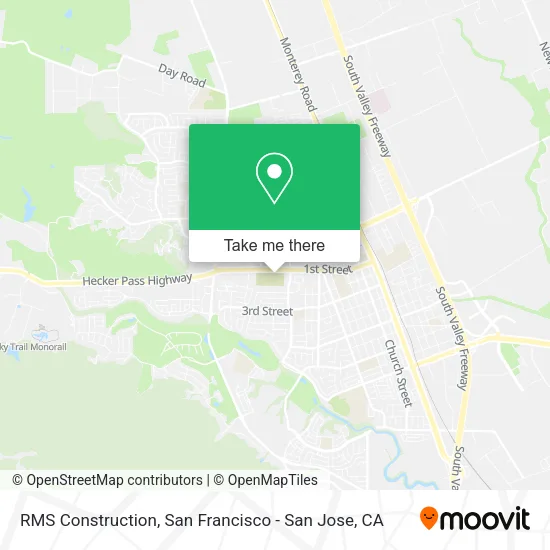 Mapa de RMS Construction
