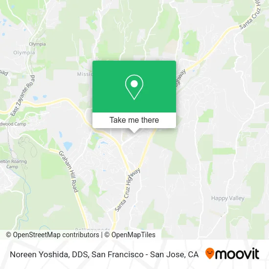 Mapa de Noreen Yoshida, DDS
