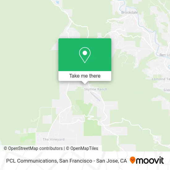PCL Communications map