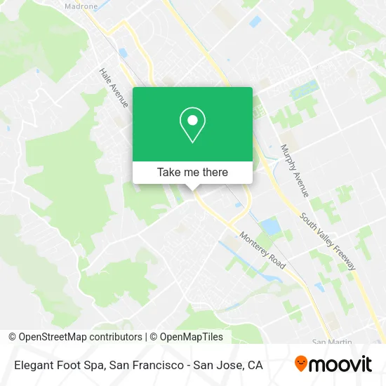 Mapa de Elegant Foot Spa